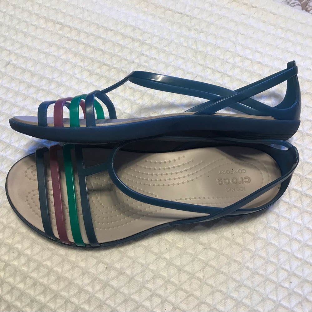 CROCS Multicolor Strappy Sandals - Picture 2 of 3